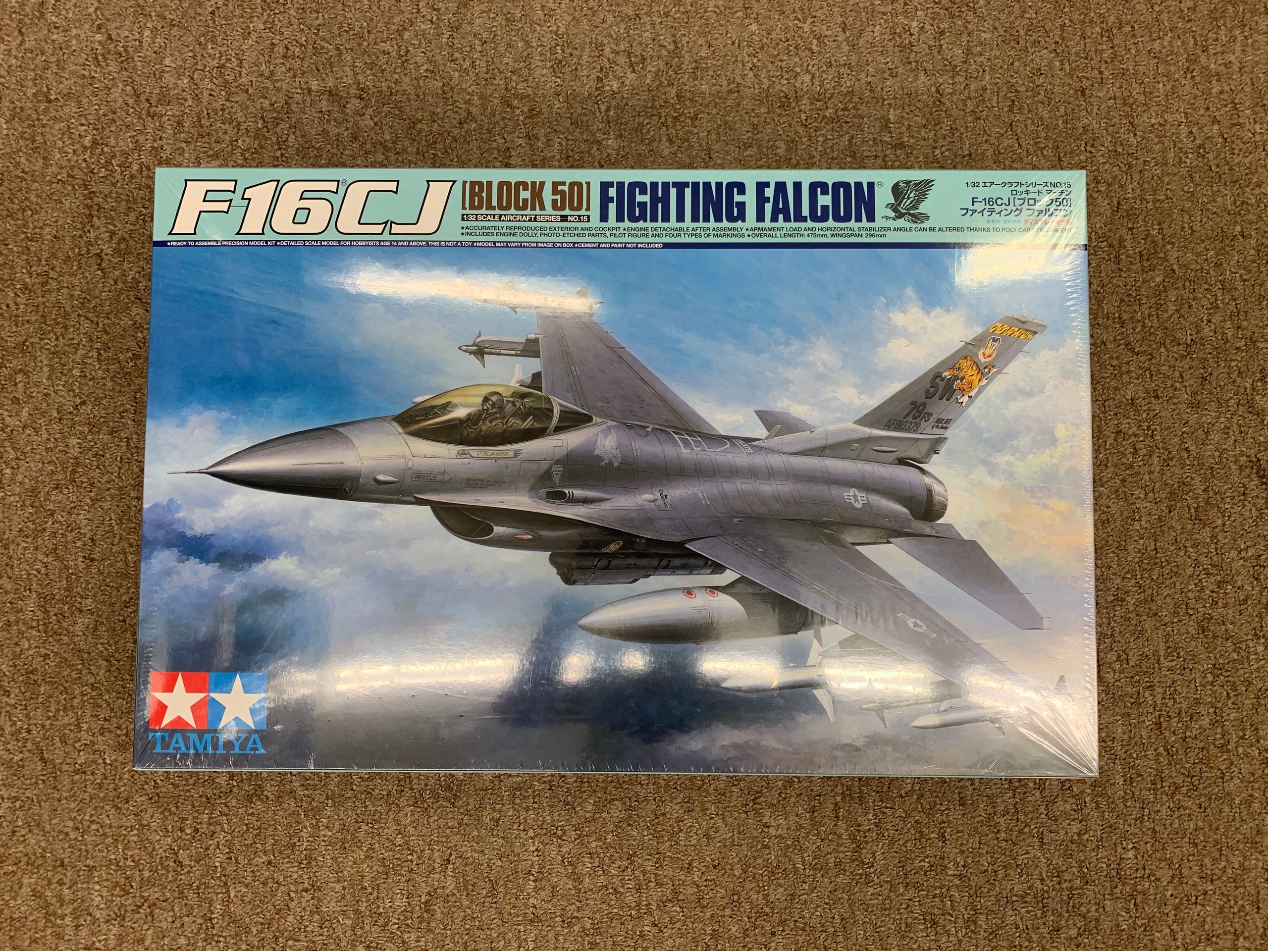 Tamiya 1 32 F16cj Fighting Falcon [block 50] Model Kit 60315 