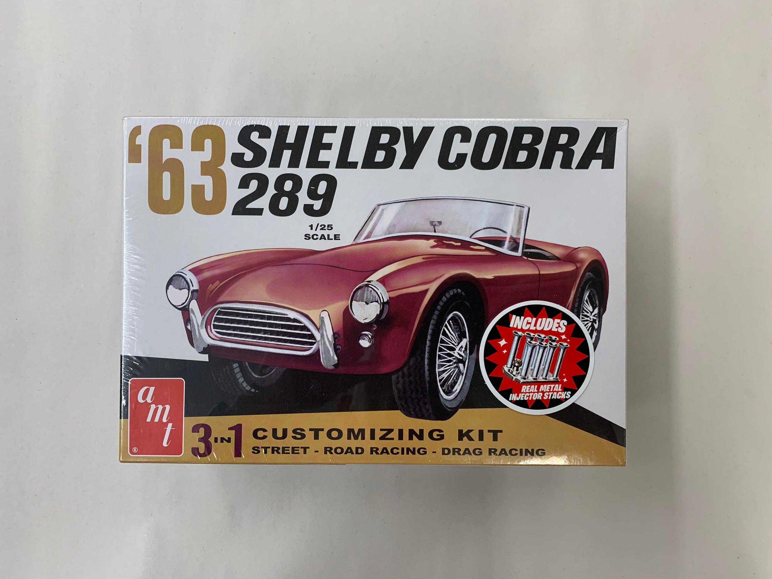 AMT 1/25 1963 Ford Shelby Cobra 289 model car kit 1319 | Frontline